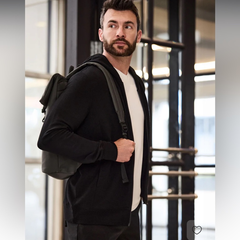 Men's Merino Zip-up Hoodie